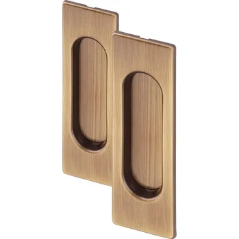 Dveřní kování AC-T Servis ACT MUŠLE HR pro posuvné dveře - BEZ OTVORU (bronz)