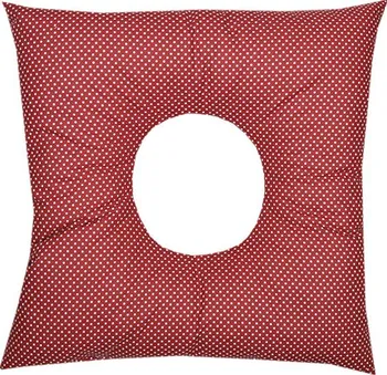 Polštář Babyrenka Poporodní polštář Dots Red 45 x 45 cm