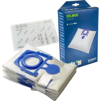 Sáček do vysavače Sáčky WORWO ZMB02K Pro ZELMER 49.4000, ZVCA 100B SAF-Bag, 4ks sáčků