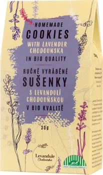 Levandulové údolí Ručně vyráběné sušenky s Levandulí Chodouňskou Bio 30 g