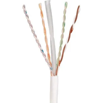 Síťový kabel PUW6C04WH-CE Kabel PanNet U/UTP, kat. 6, LSZH , AWG24, B2ca-s1-d1-a1, bílý, box 305m