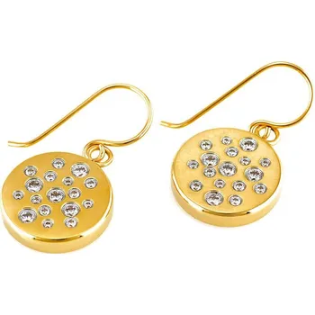 Souprava šperků MPM Ocelové náušnice z chirurgické oceli Earrings 7659 - Gold
