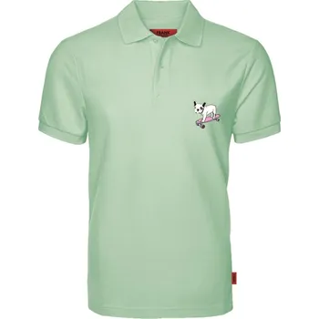 Pánské tričko Pánské tričko John Frank JFTPOLO13-DOG Peprmint M