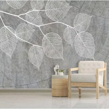 Fototapeta Solution Media 3D tapeta - Listy na plátně MU2582 3 - 3D Relief - Vliesová tapeta - 320g/m2