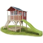 EXIT Toys Dětský dřevěný domeček na nožkách - velký (červený)