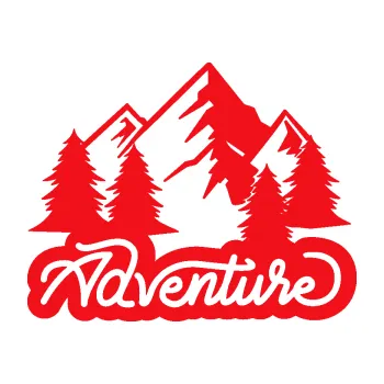 Samolepící dekorace SAMOLEPKA Krajina hory 026 (10 - červená) NA AUTO, NÁLEPKA, FÓLIE, POLEP, TUNING, VLASTNÍ TEXT, TISK, AUTOSAMOLEPKY.cz, POLEPY, OBRÁZEK, LOGO, SAMOLEPKY