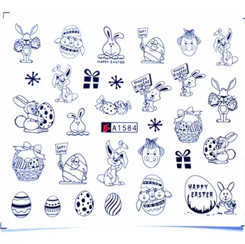 CuteNails Vodolepky - Happy Easter Produkt dle výběru: 12