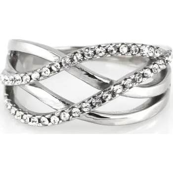 Souprava šperků MPM Prsten z chirurgické oceli Ring 7941, Silver, size 56
