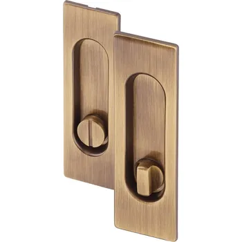 Dveřní kování AC-T Servis ACT MUŠLE HR - WC pro posuvné dveře (bronz)