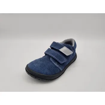 Dámská zdravotní obuv Jonap Barefoot B1SV kožené - modrá riflová Velikost EU: 20, vnitřní délka: 130, vnitřní šířka: 60