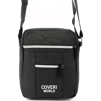 Coveri World Malá pánská taštička přes rameno 2115 ve třech barvách Barva: černá