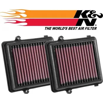 Filtr pro motocykl K&N FILTERS HA-9916 vzduchové filtry K&N do air-boxu (2ks)