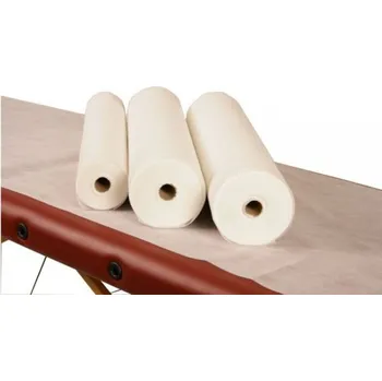 Masážní příslušenství Pro salony Prostěradlo jednorázové 60cm x 200m - netkaná textilie