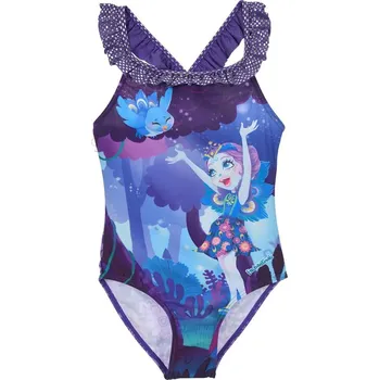 Dívčí plavky Enchantimals - fialové dívčí plavky Velikost: 116