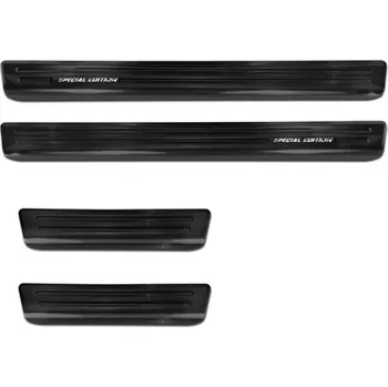 Karosérie Avisa Prahové lišty Škoda Octavia III. 2013-2020 (tmavé, matné)