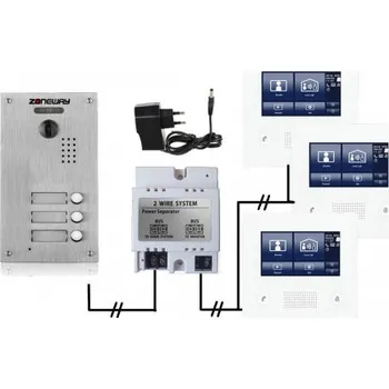 Zoneway ZW-432M + ZW-738-3 set