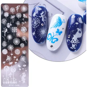 Přípravek na nehty Full Beauty Šablonová destička pro razítkování: Fly Produkt dle výběru: 02