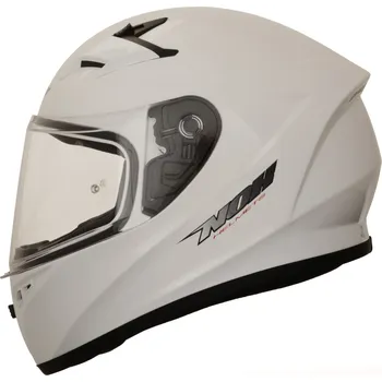 Helma na motorku NOX N961K bílá