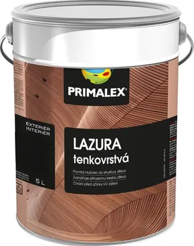 Lak na dřevo Primalex Lazura tenkovrstvá 5 l