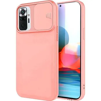 Kryt Xiaomi Redmi Note 10 4G / Redmi Note 10s s krytem fotoaparátu - růžový