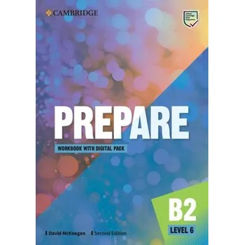 Anglický jazyk Prepare 6/B2 Workbook with Digital Pack, 2nd - McKeegan, David