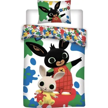 Povlečení Jerry Fabrics Králíček Bing 066 140 x 200, 70 x 90 cm zipový uzávěr