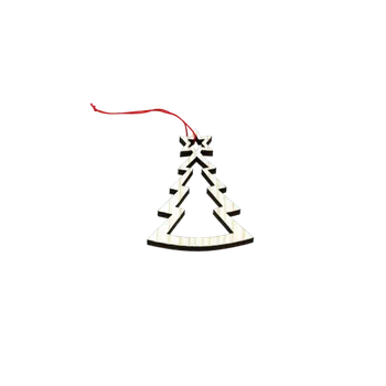 Vánoční dekorace Lesní svět Dřevěná ozdoba na stromeček Stromek (Dřevěná ozdoba na vánoční stromeček od českého výrobce Lesní svět - motiv Stromeček. Ozdoby jsou vyráběny z masivu o tloušťce 7 mm. Nejedná se překližku. Dřevěné vánoční ozdoby umí vykouzlit nezaměnitelnou)