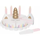 Jabadabado Dřevěný narozeninový dort Jednorožec