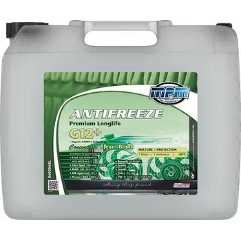 Náplň do chladiče a ostřikovače MPM Longlife antifreeze G12 Clear 20L
