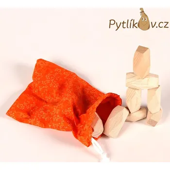 Dřevěná hračka Dřevěné balanční kameny 10 ks (Ručně vyráběné dřevěné balanční kameny 10 ks)