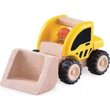 Dřevěná hračka Auto - Miniworld, Nakladač dřevěný (Wonderworld) - Doprodej