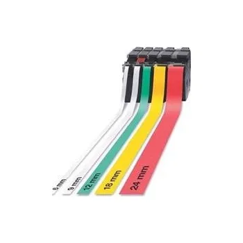 Pásek do tiskárny BROTHER HGE-151V5 Labelling Supplies, 24mm Black/Clear (5 pcs Pack) High Grade Tape