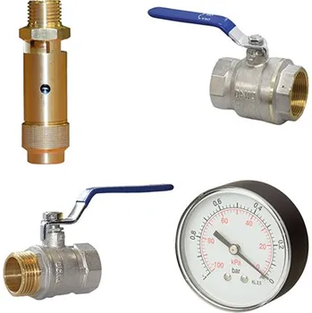 Kompresor ABAC KVP270-11 Sada armatur pro vzdušník VVP2-270-11