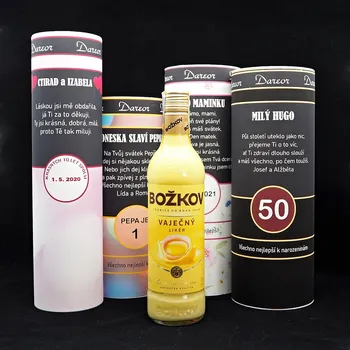 Likér Božkov vaječný likér 15 % 0,5 l