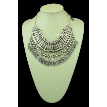 Náhrdelník Turecký mohutný široký náhrdelník Kleopatra