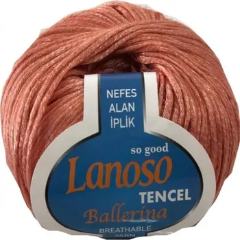 Příze Příze Ballerina 934 oranžová Lanoso