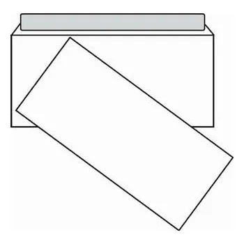 Obálka Obálka DL, 110x220, 80g, krycí páska, 50 ks