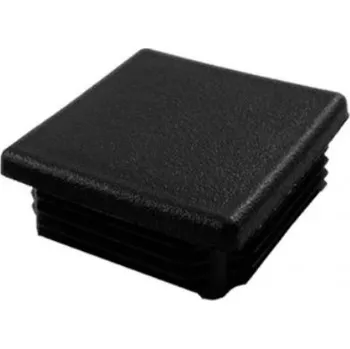Záslepka do zásuvky Krytka plastová černá Velikost mm: 80x80