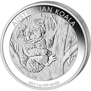 Stříbrná mince 1 Oz Australian Koala 2013