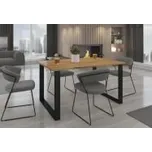 FALCO Stůl Industrial 138x90 dub lancelot