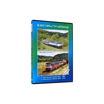 DVD film Historie železnic:Lokomotivy 749 / 751 odcházejí - DVD 2 disky