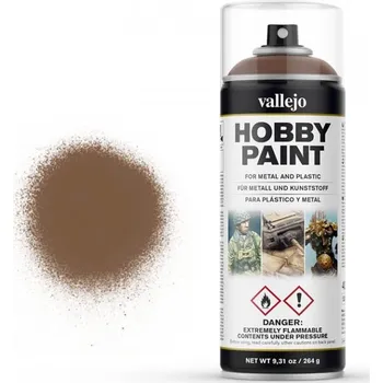 Barva ve spreji Vallejo Hobby Spray Paint 28019 Beasty Brown 400 ml