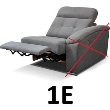 MEBLOSOFT Modul k sedací soupravě COMFOR 1E s el. relaxační funkcí