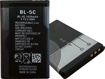Baterie pro mobilní telefon Originální Nokia BL-5C 6230i