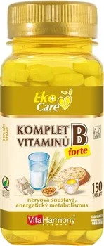 VitaHarmony Eko Care Komplet vitamínů B forte 150 tbl.