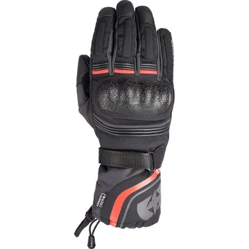 Moto rukavice Rukavice MONTREAL 4.0 DRY2DRY™, OXFORD (černé/šedé/červené) (Velikost: L)