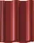 Bramac Classic Aerlox 1/1, rubínově červená
