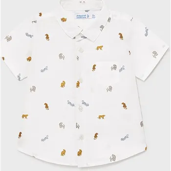 Chlapecká košile Chlapecká košile Mayoral 1114 bílá Rozměr: 74