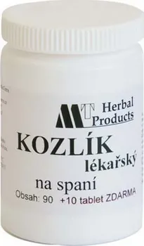 Přírodní produkt Medinterra Herbal Products Kozlík lékařský 100 mg 90 + 10 tbl.