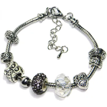 Korálek Náramek s korálky 1 INSPIRATION - TOPBEADS 19-21 cm (+ ZDARMA dárková krabička)